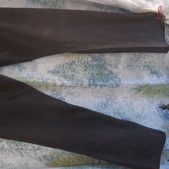 W 34 L 35 LEVI'S VINTAGE Black denim red tag button up jeans - Picture 3 of 9